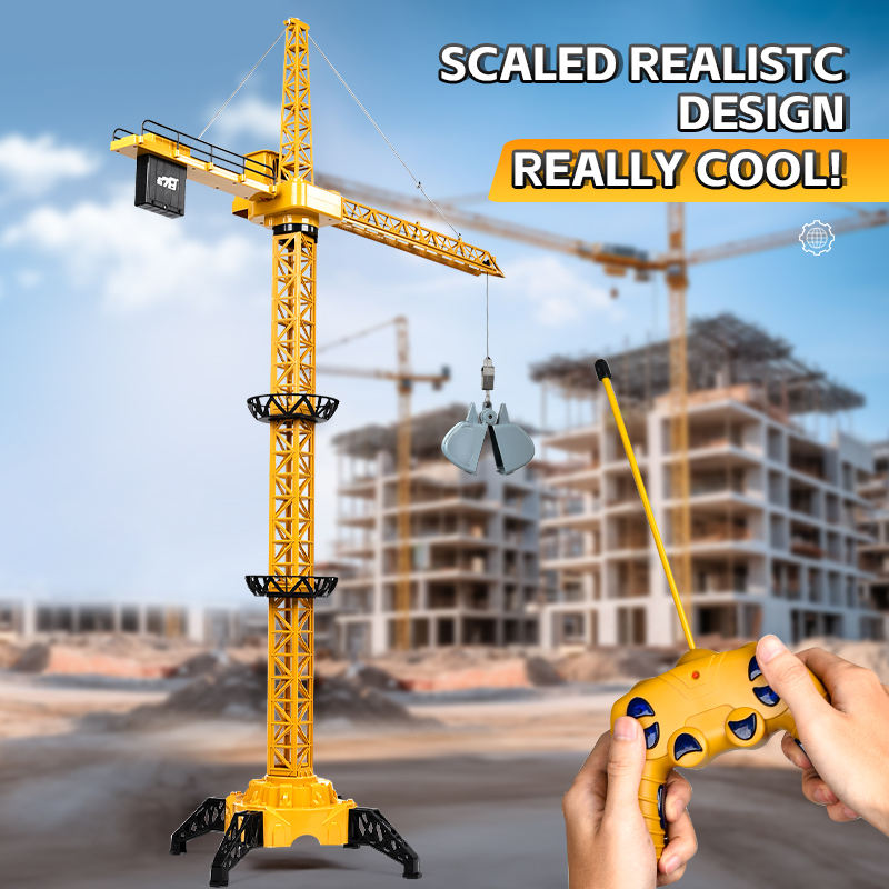 RC Tower Crane – 50 Inch (1.28m), 2.4GHz