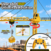 RC Tower Crane – 50 Inch (1.28m), 2.4GHz