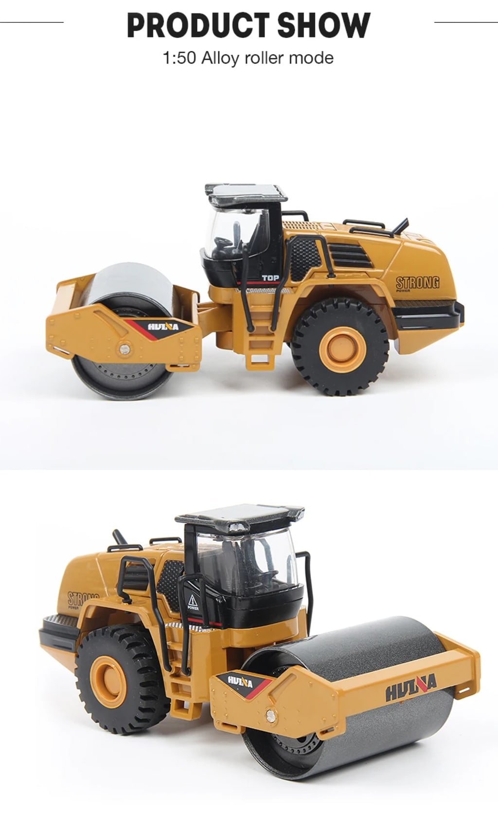 Construction Road Roller.