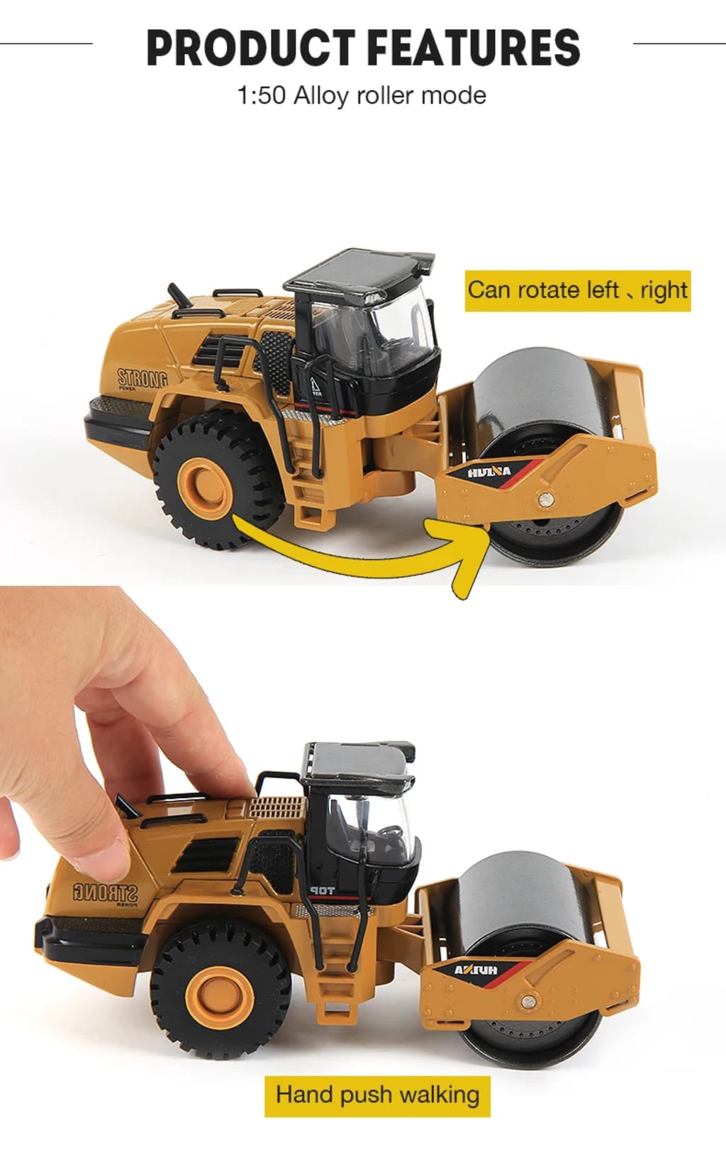 Construction Road Roller.